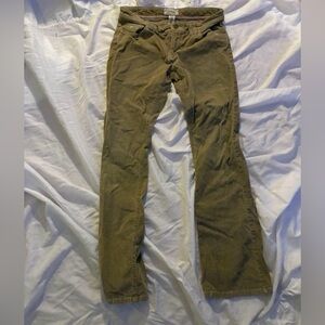 American Eagle Outfitters Corduroy Pants Regular Stretch Y2K Vintage